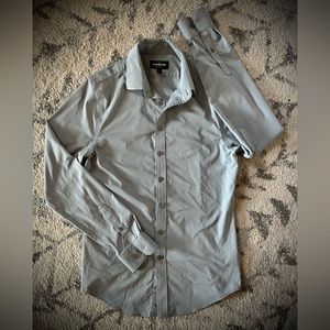 Men’s Express long sleeve button down